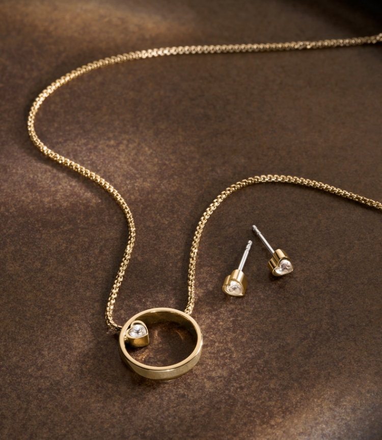 A carousel of images showcasing Skagen's holiday collection of accessories