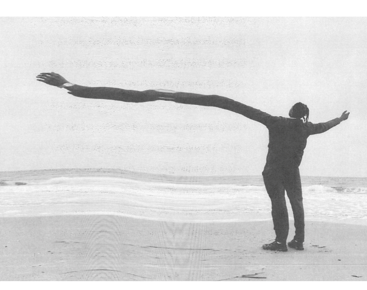 Image of a man on the beach.