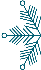 雪の結晶のイラスト。
