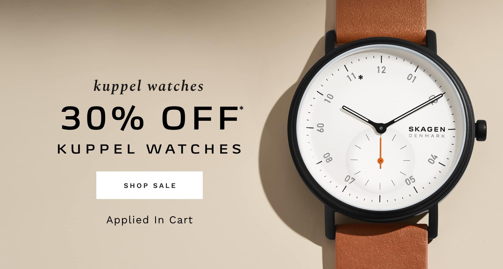 30% OFF* KUPPEL WATCHES