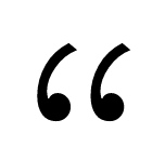 quotation mark