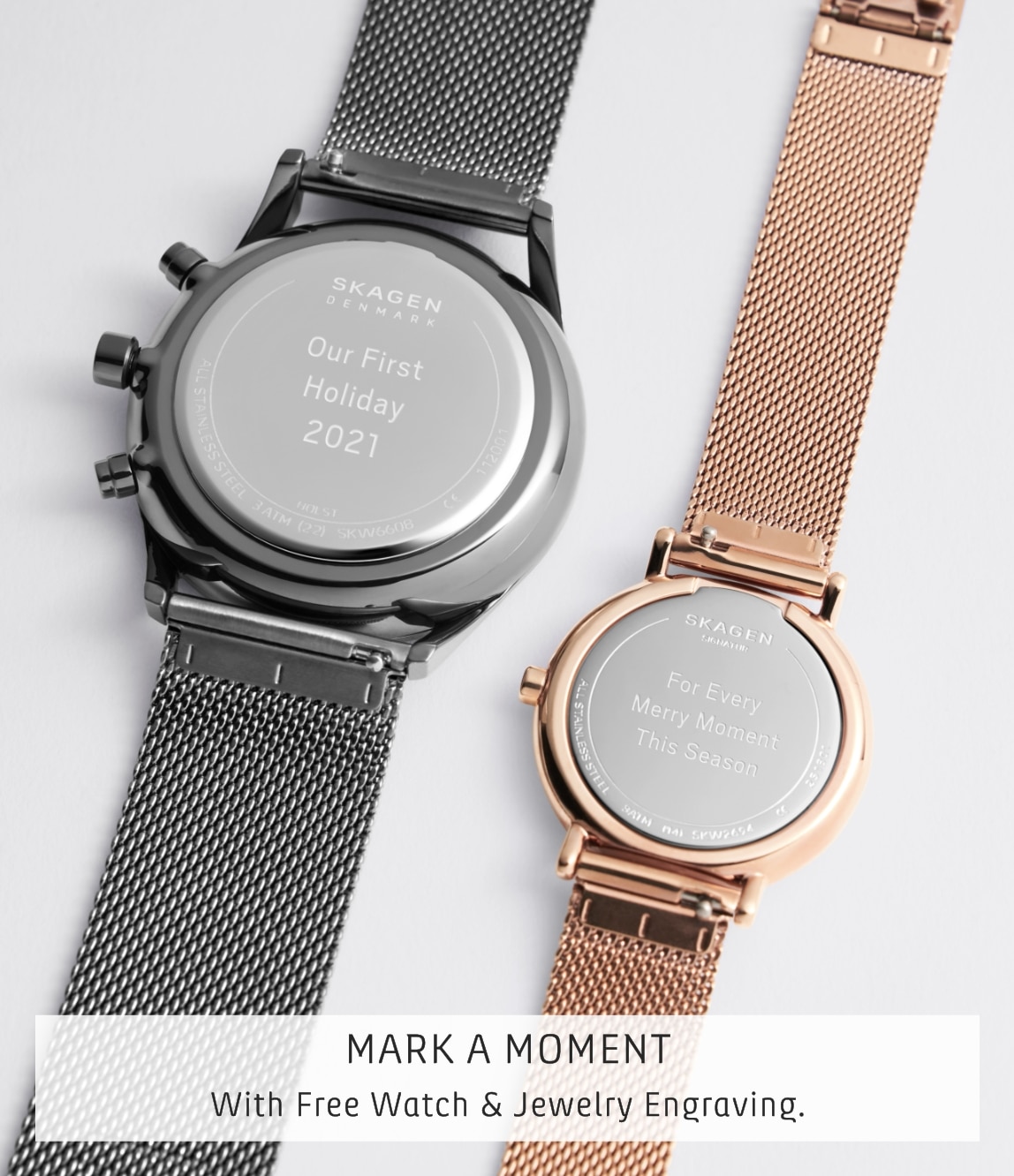 MARK A MOMENT With free watch & jewelry engraving.