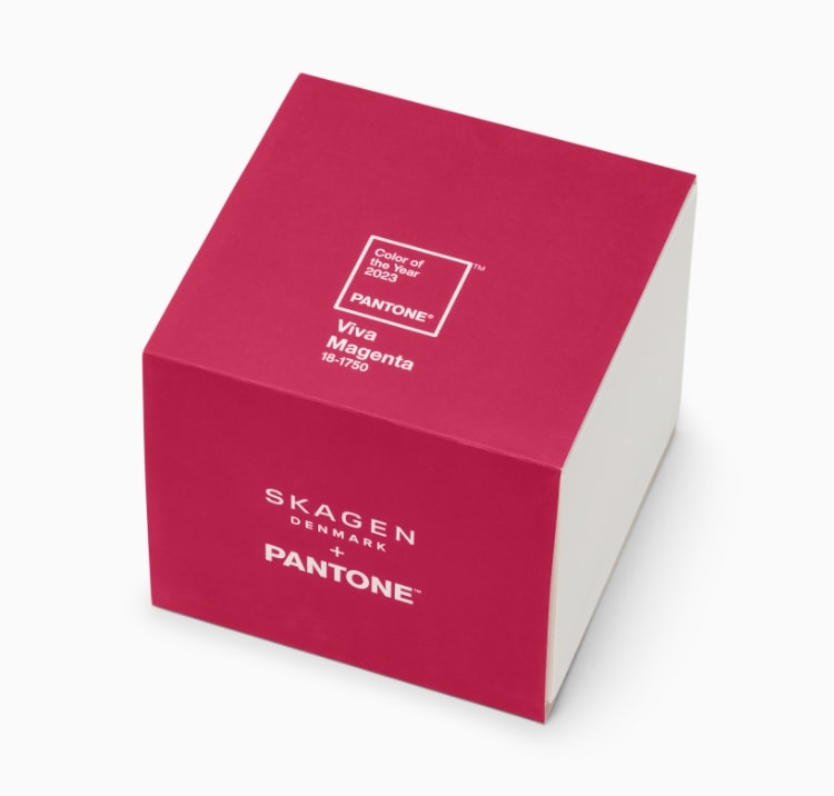Skagen x Pantone Packaging