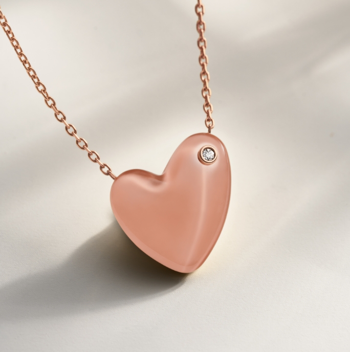 Skagen outlet heart necklace