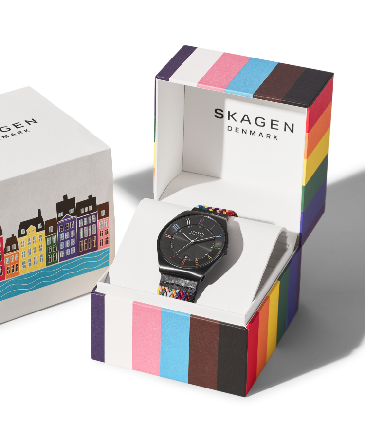 Bild einer Skagen Uhrenverpackung