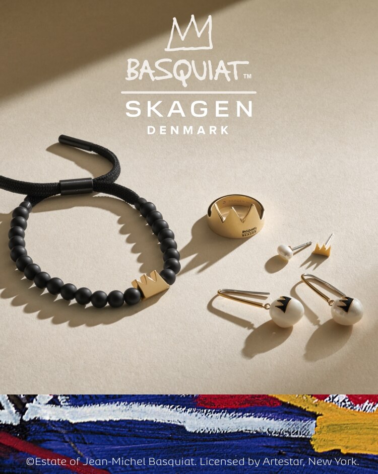 Image of Basquiat x Skagen watches