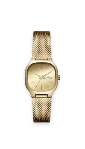 時計 SKAGEN WATCH Hagen Three-Hand Brown Leather Watch SKW6929 - Skagen