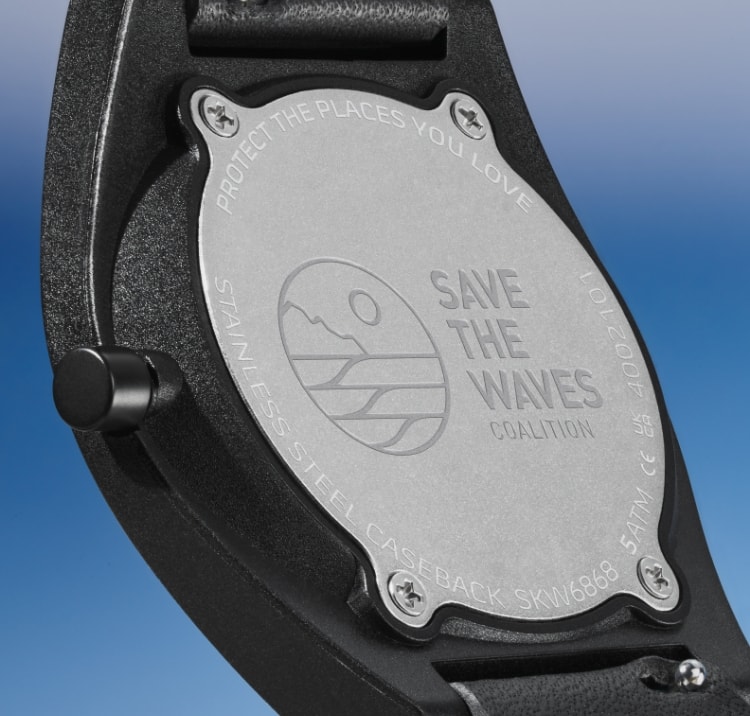 Image of the back of the watch