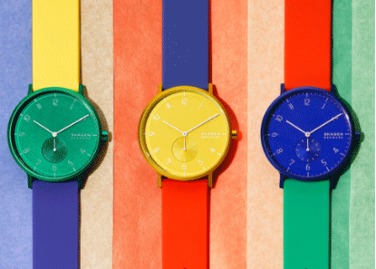 Skagen colour watches store