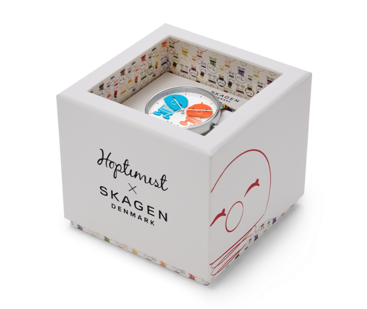 Image of Hoptimist packaging.
