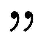 quotation mark
