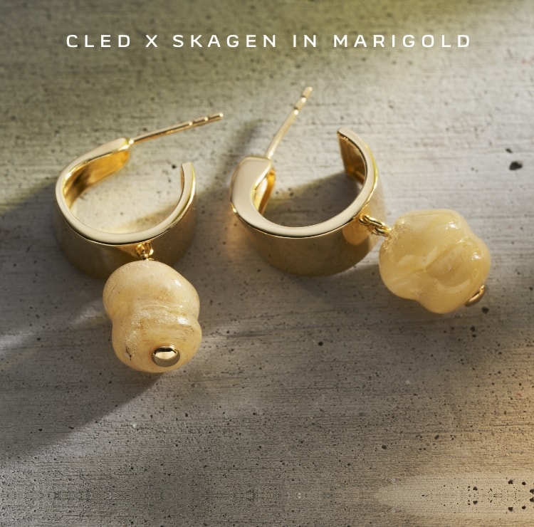 Image of CLED X SKAGEN earrings