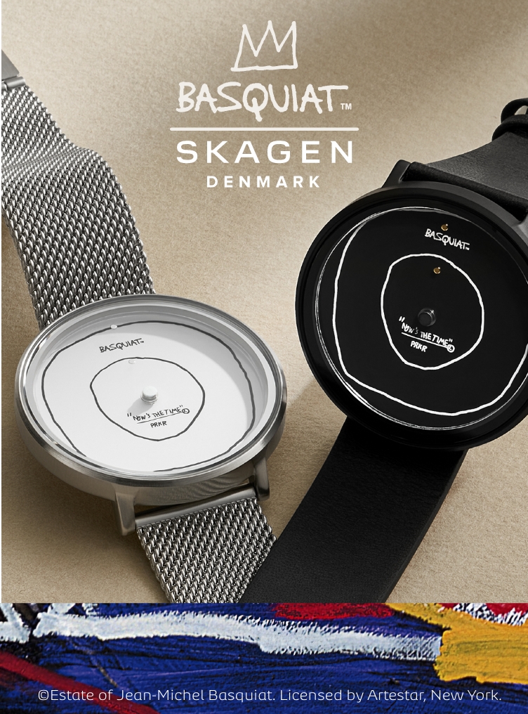 Bild von Uhren Basquiat x Skagen