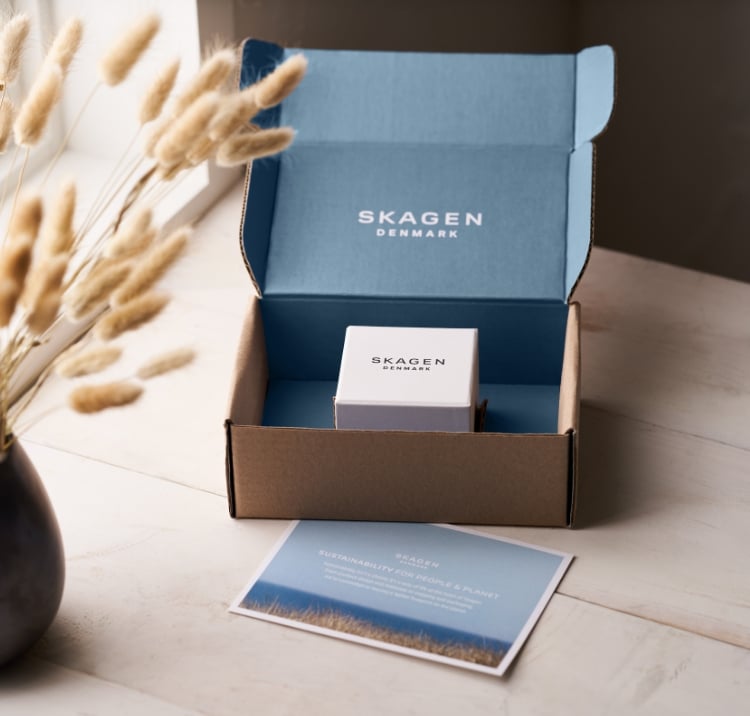 Image of Skagen packaging