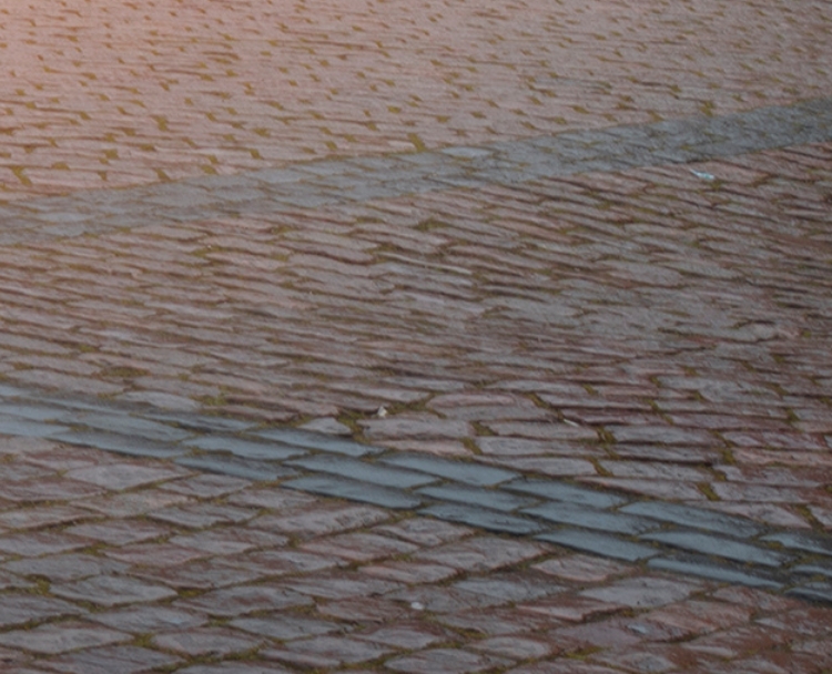 Image of brick road.