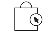 Einkaufstaschen-Symbol