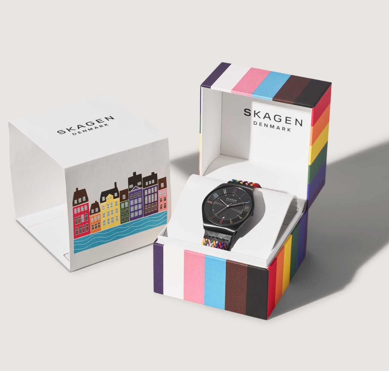Image of Skagen watch packaging