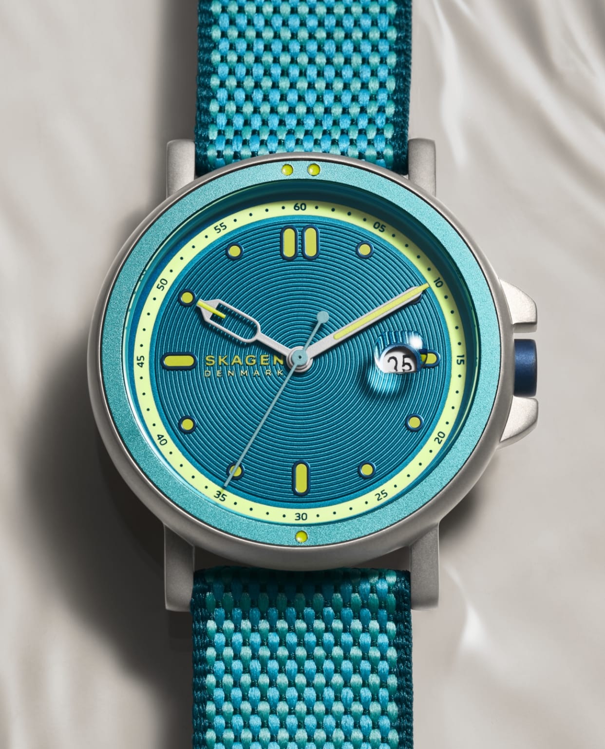 Hero image of the dial on this limited edition Signatur watch