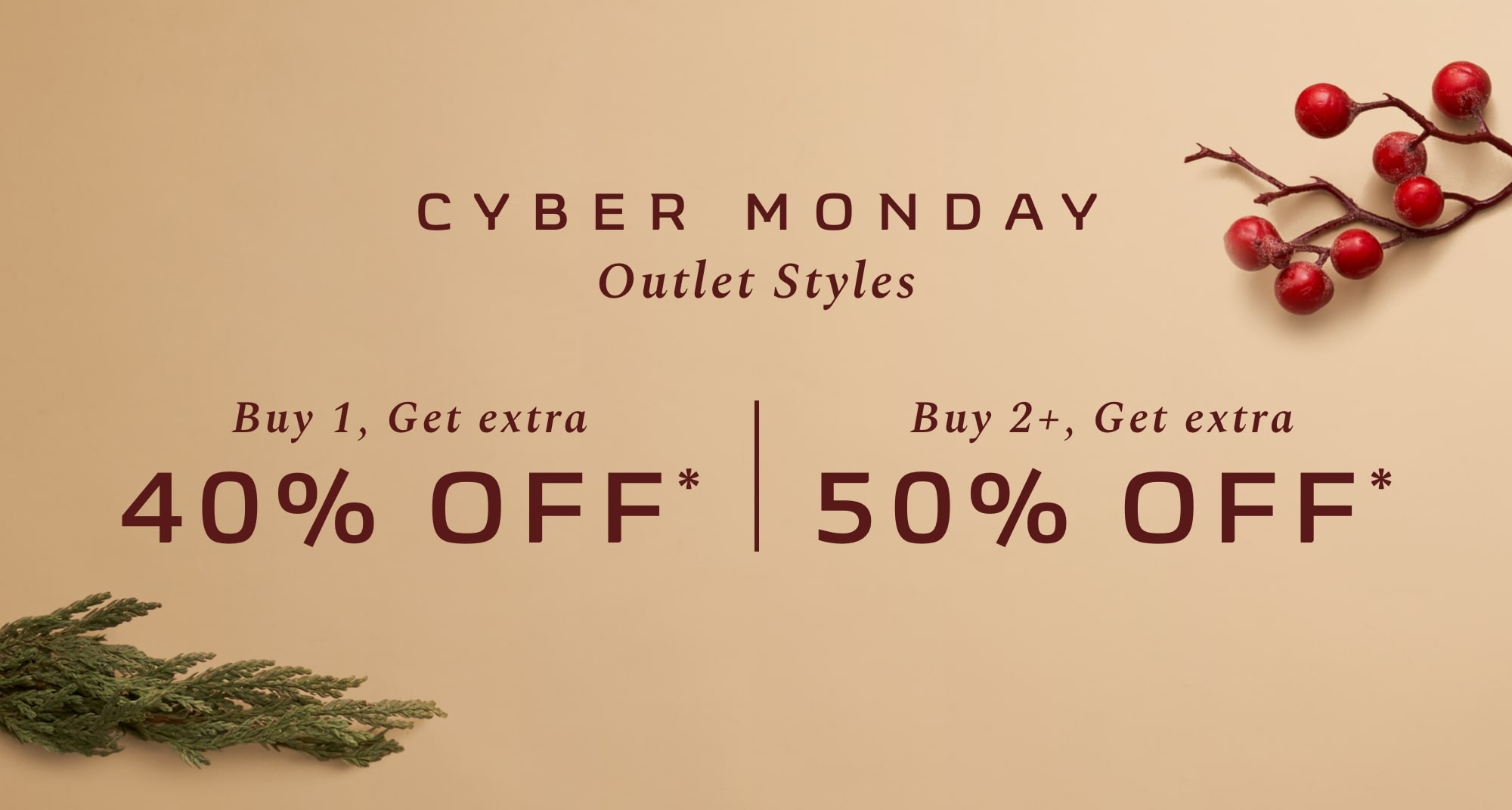 BLACK FRIDAY UP TO 50% OFF (ALMOST) EVERYTHING*